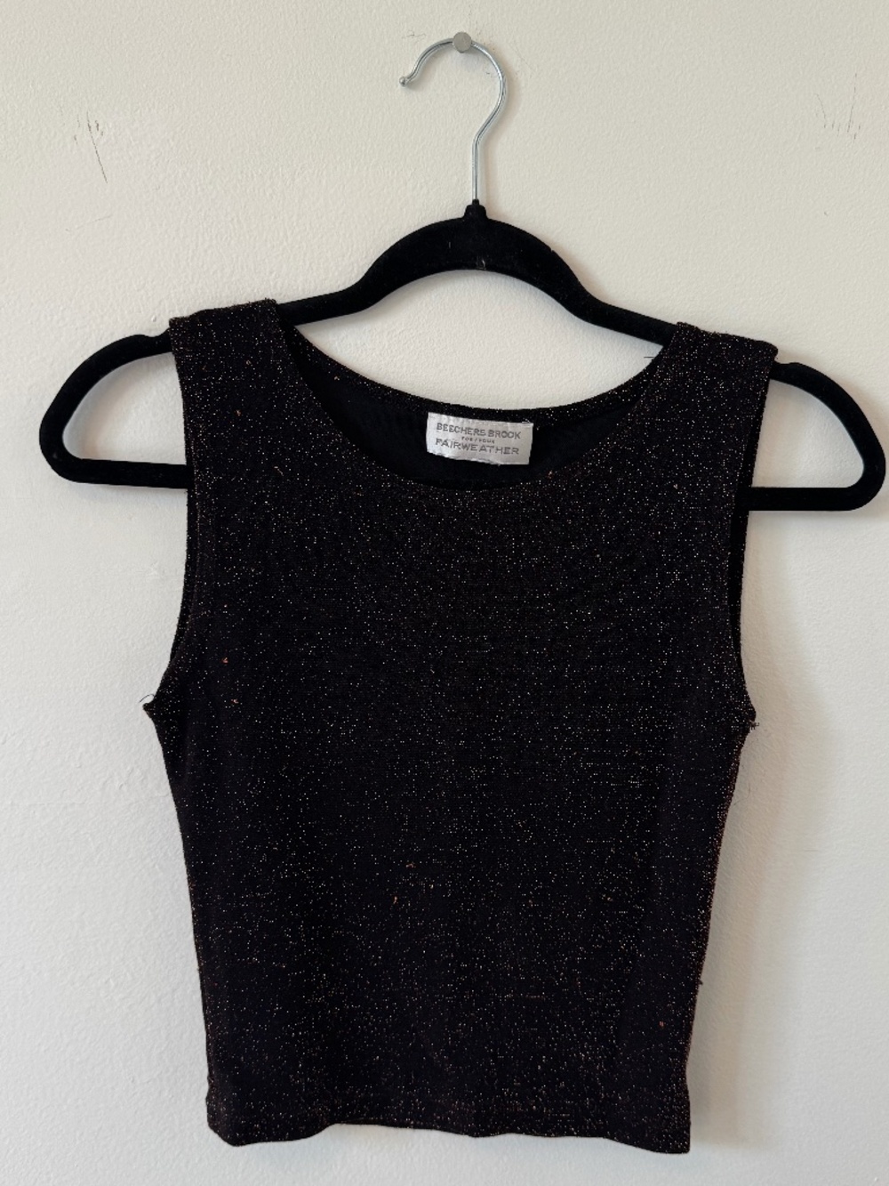 Vintage Lurex Boat Neck Tank